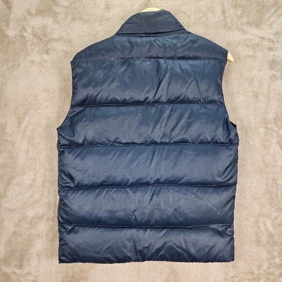 Vintage Eddie Bauer Down Vest Puffer Snap Button Men's (Measurement Photos) - Picture 8 of 10